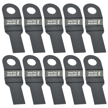 Versa Tool 20mm Stainless Steel Multi-Tool Saw Blades, PK 10 SB10F